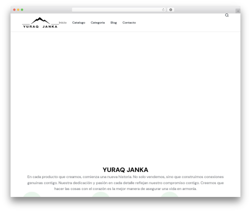 WordPress theme The7 - yuraqjanka.com
