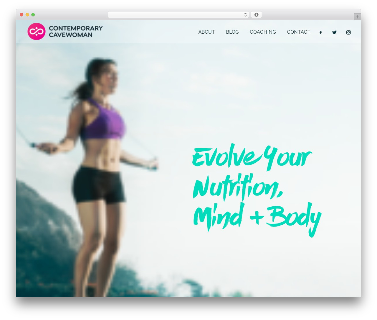 WP theme Uncode - contemporarycavewoman.com