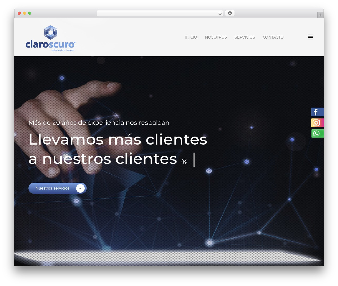 Appilo WordPress theme design - claroscuro-ei.com
