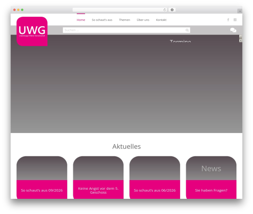 Avada theme WordPress - uwg-starnberg.de