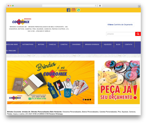 Touchy by bonfire WordPress plugin - brindescouromix.com.br