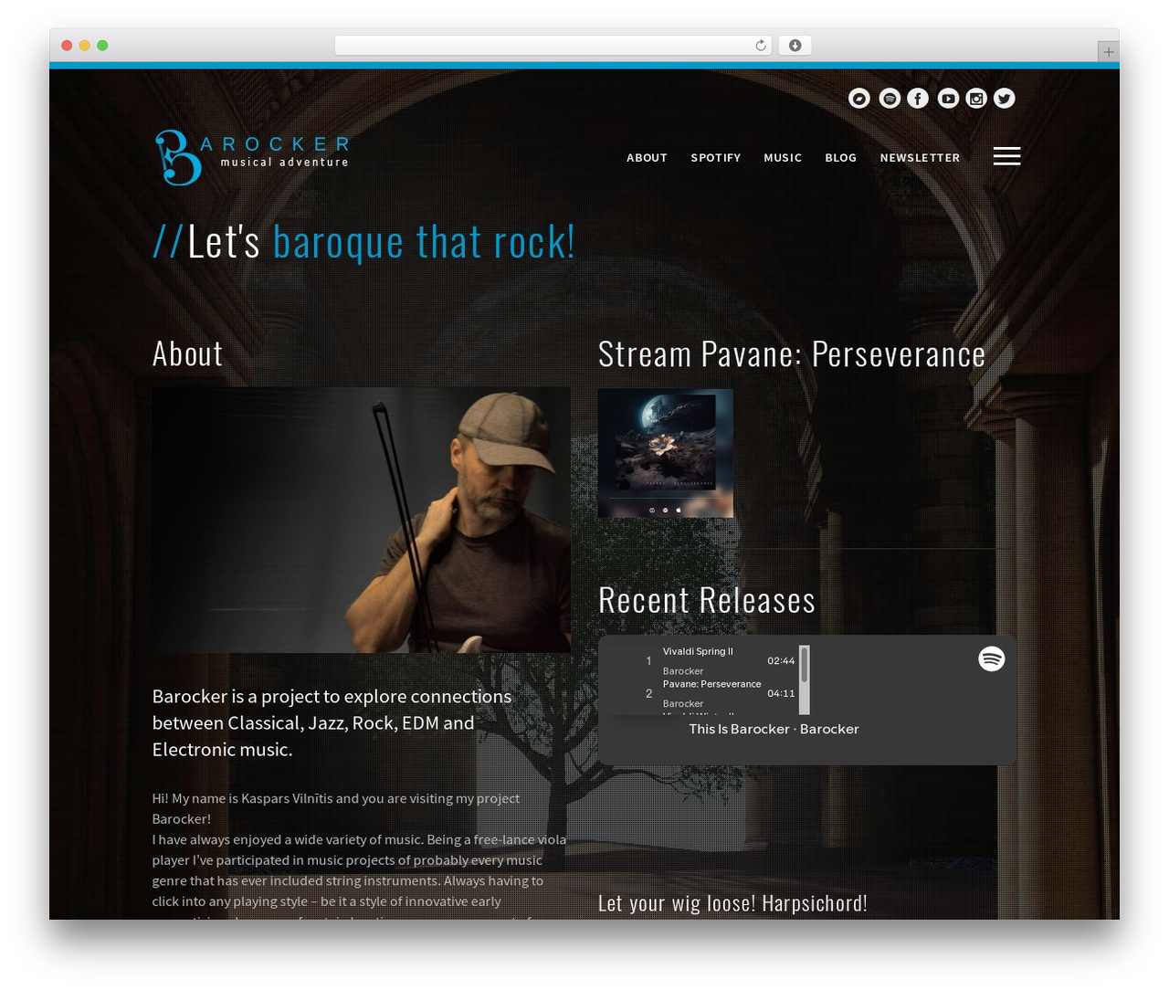Pendulum WordPress theme - barocker.com Pendulum WordPress theme - barocker.com