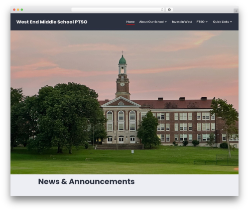 Stackable WordPress theme - westendptso.org