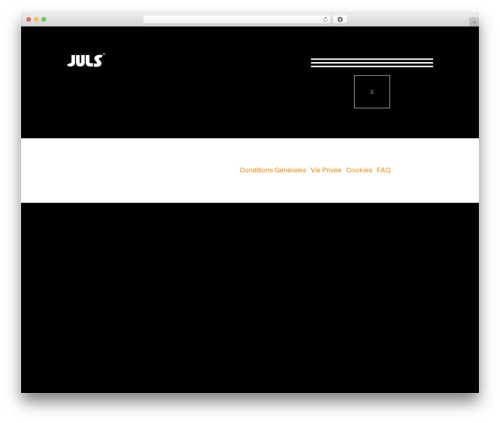 WordPress theme Divi - juls.ch
