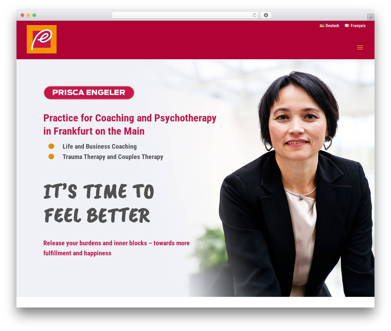WordPress theme Divi Powerful Child Theme - prisca-engeler.de