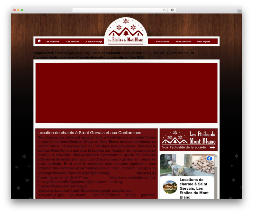 WordPress theme location - location-saint-gervais.net