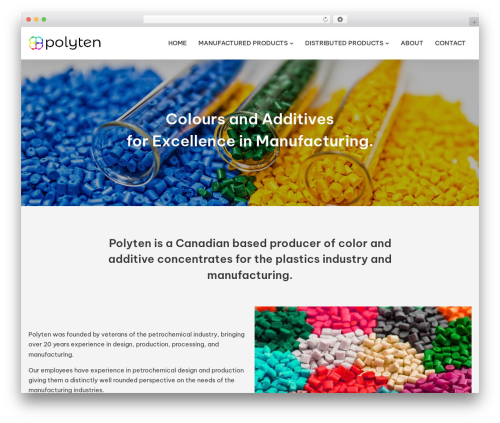 WordPress theme Polyten - t786.com