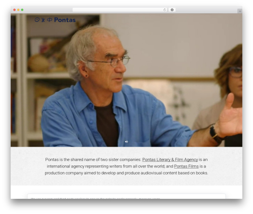 WordPress website theme Xone - pontas.cat