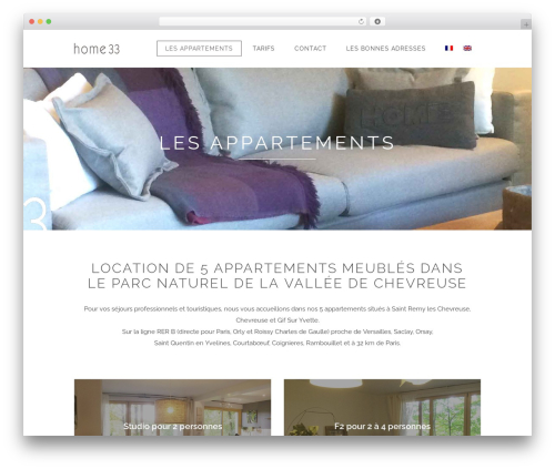 Bodega WordPress theme - home33.fr