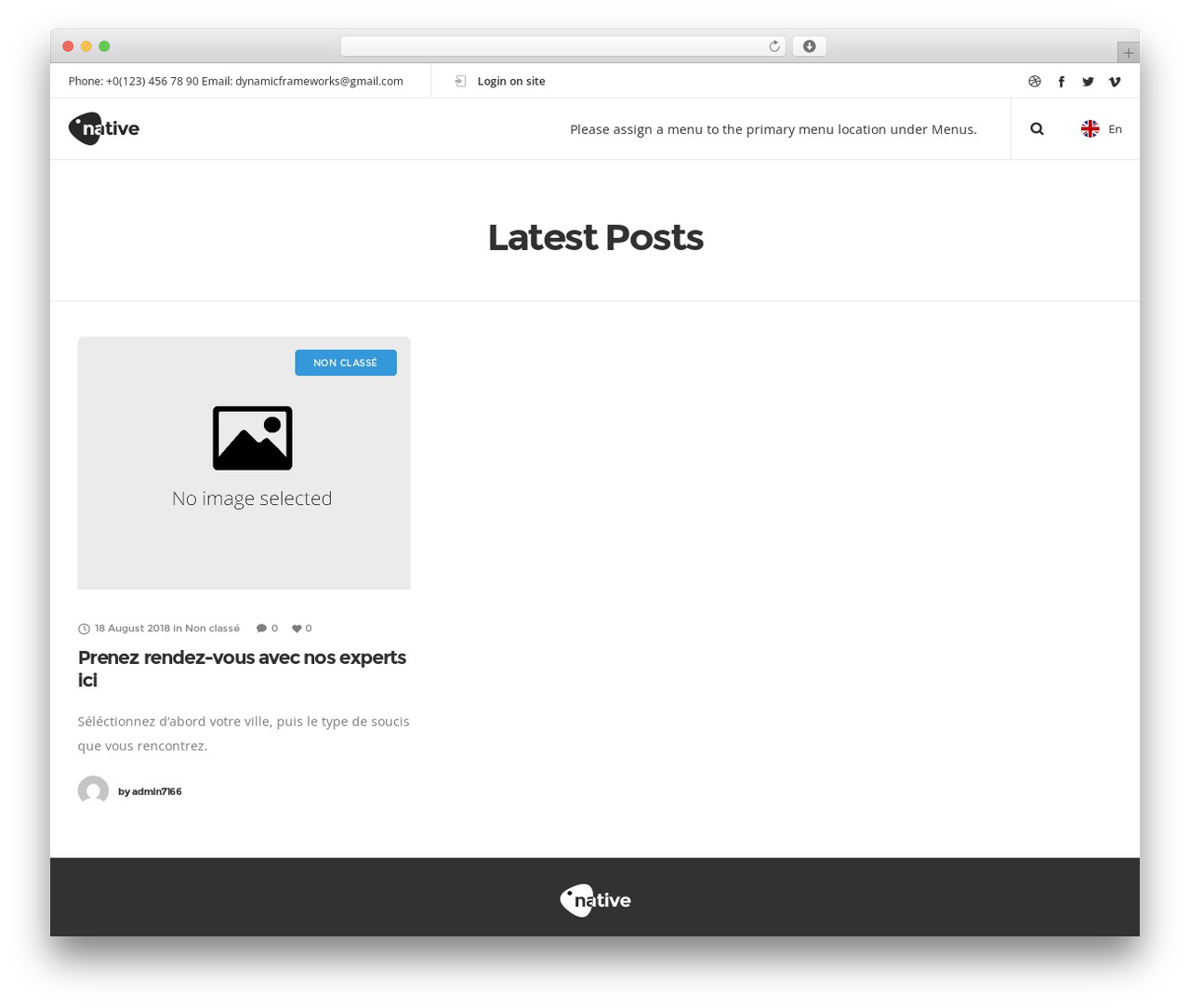 DFD Native WordPress theme - rvplomberie.com DFD Native WordPress theme - rvplomberie.com