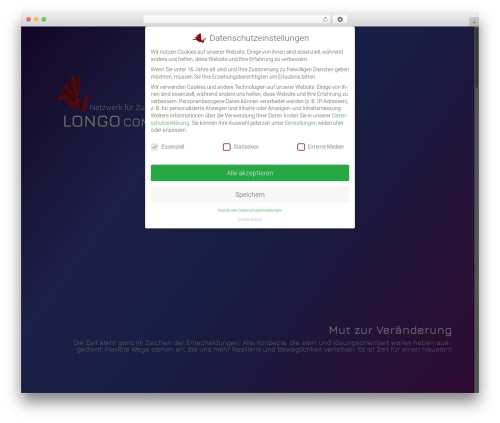 Divi WordPress theme - longo-communication.com