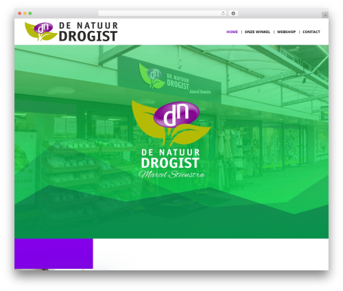 Logo awesome pro WordPress plugin - denatuurdrogist.nl