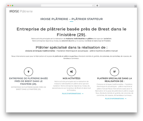 Flash WordPress theme - calvarin-platrerie.fr