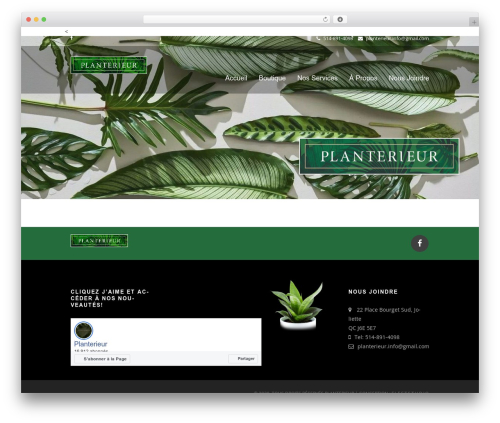 FleetStudio theme WordPress - planterieur.com
