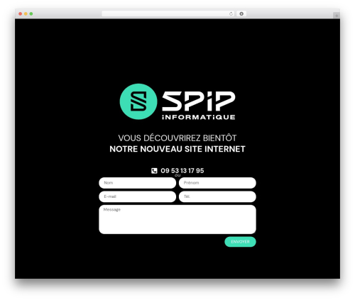 Hello Elementor theme WordPress - spip-informatique.com