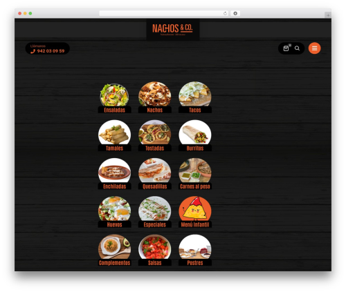 Lafka WordPress theme - nachosandco.com