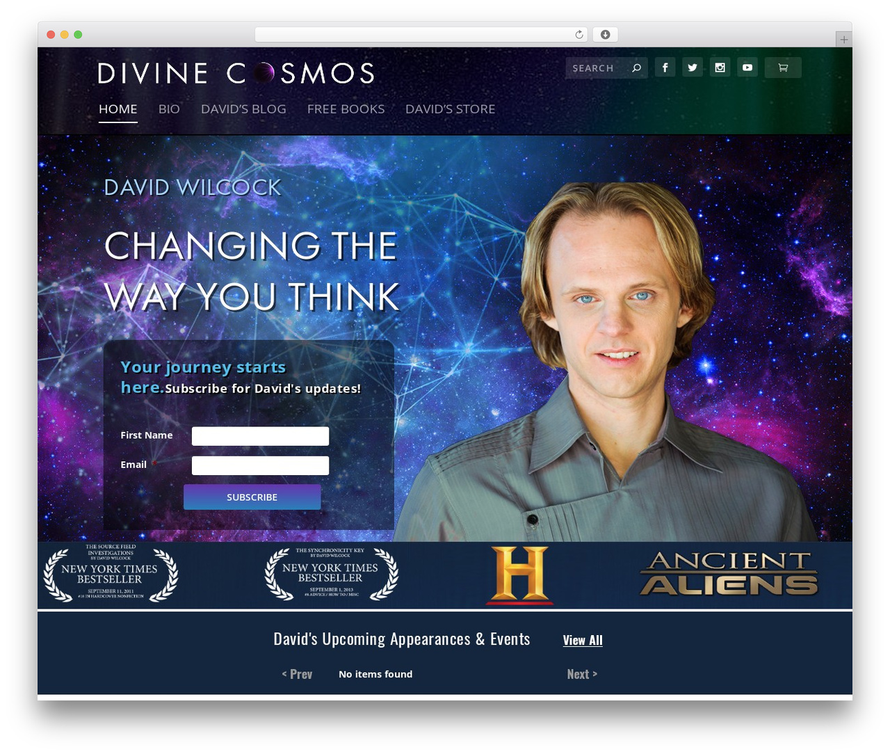 Theme WordPress Extra - divinecosmos.com