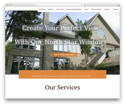 WordPress theme Hampton - duhadway.com