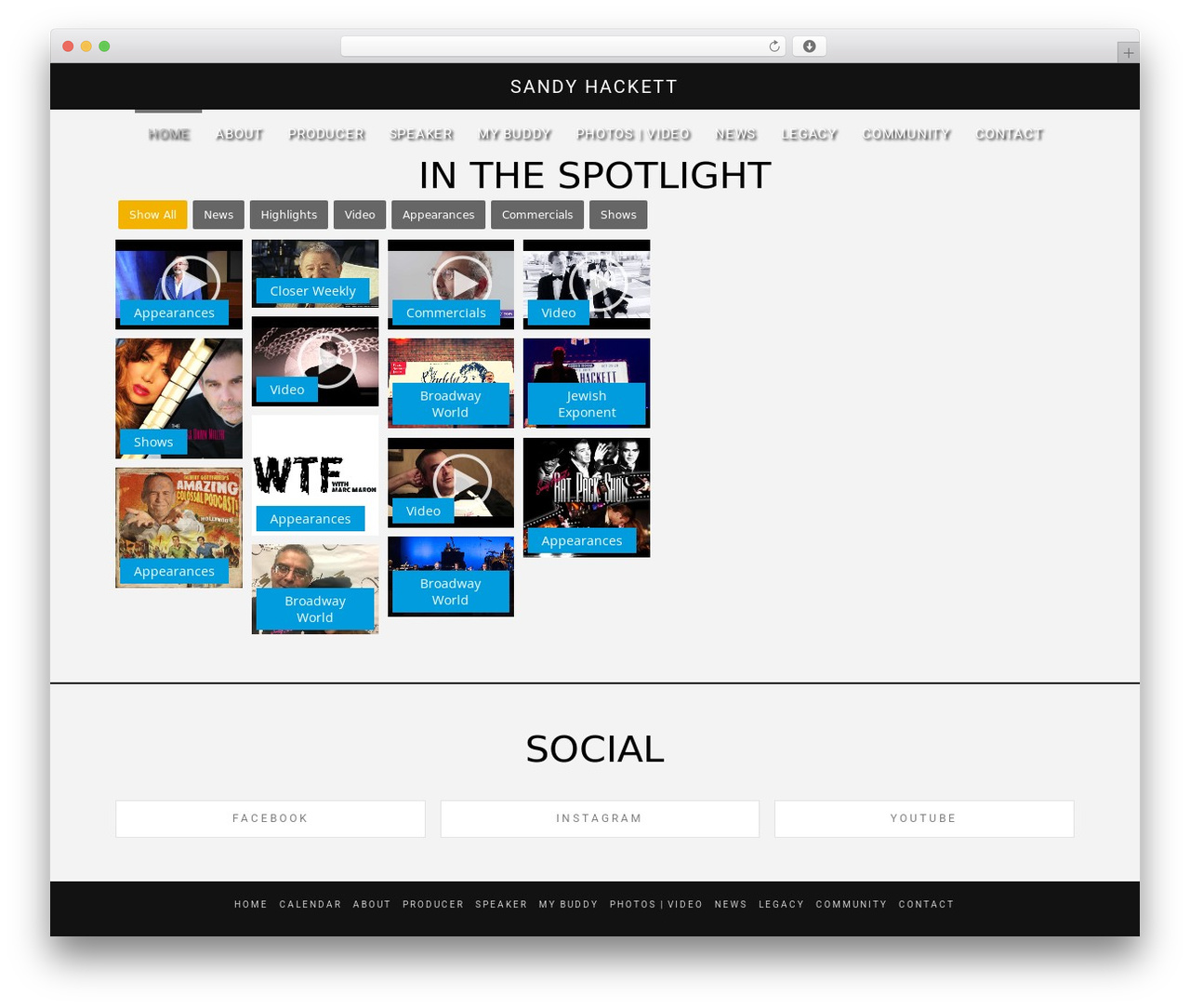 WordPress theme Pro - sandyhackett.com