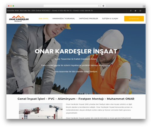 Ruby build framework WordPress plugin - onarkardeslerinsaat.com