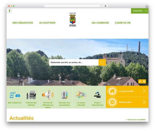WP theme Basic - ville-septemes.fr