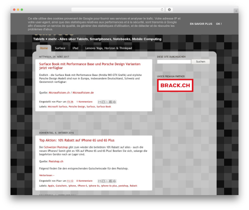 DirectoryPress premium WordPress theme - tabletsplus.net