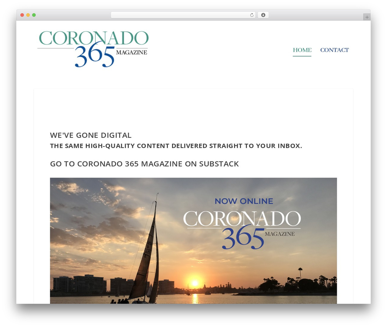 Extra theme WordPress - coronado365.com