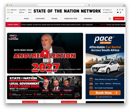 Forcast WordPress theme - sona.co.za