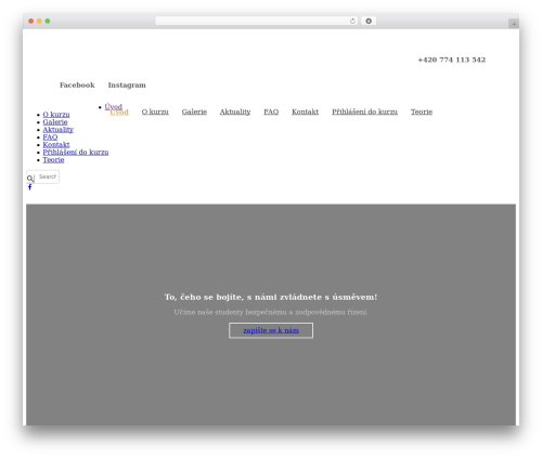 FSDriving WordPress theme - autoskola-petra.cz
