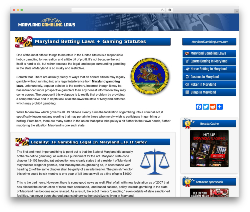 Gs xml feed WordPress plugin - marylandgamblinglaws.com