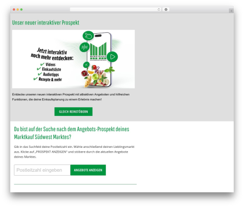 Business directory premium WordPress plugin - marktkauf-wochenangebote.de