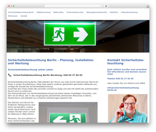 Theme WordPress Theme v2 - sicherheitsbeleuchtung-berlin.de