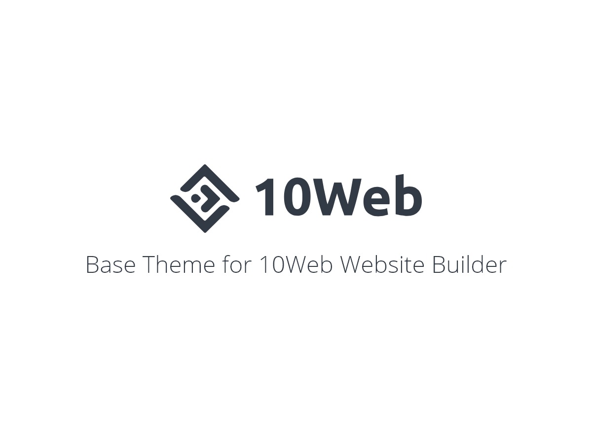 10Web Website Builder Theme WP template