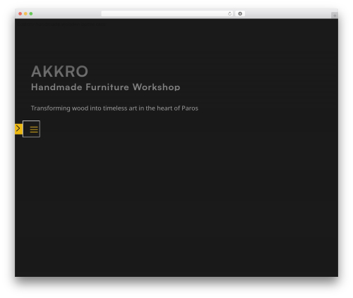 Bricks top WordPress theme - akkro.gr