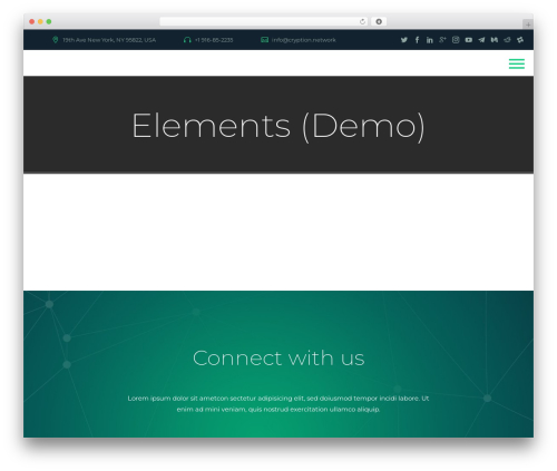 Cryption WP theme - losangelestoken.com