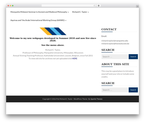 Educenter WordPress website theme - richardctaylor.info