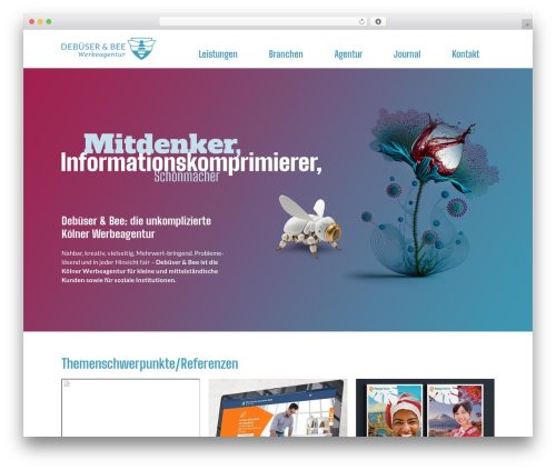 Theme WordPress dplusb Theme - dplusb.de