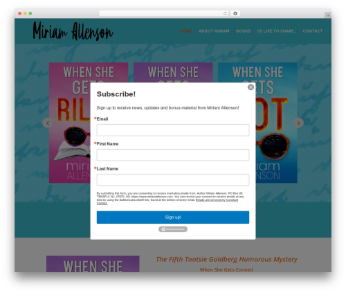 Mybooktable dev3 WordPress plugin - miriamallenson.com