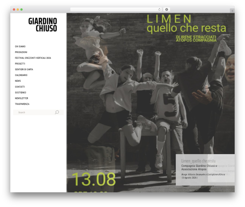 base WordPress theme - giardinochiuso.com