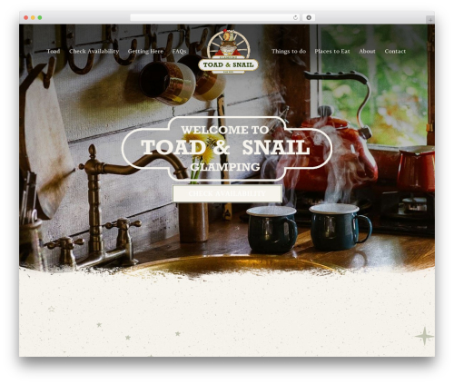 Beaver Builder Theme theme WordPress - toadandsnailglamping.com