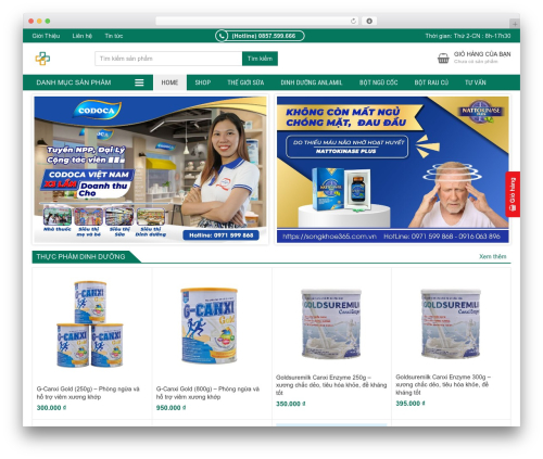 DevVN top WordPress theme - songkhoe365.com.vn