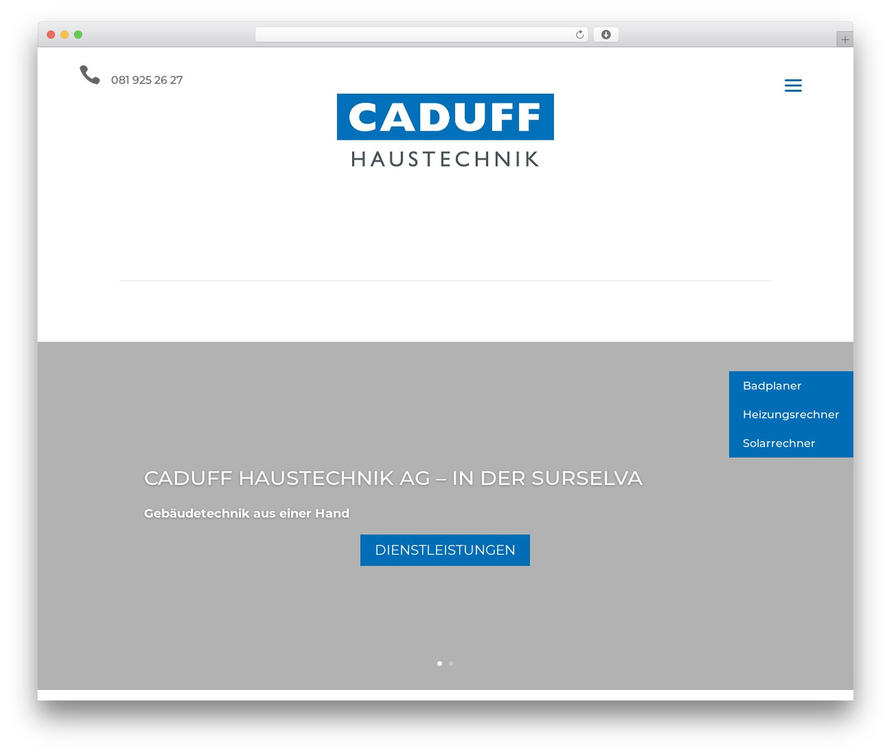 Divi WordPress theme - caduff-haustechnik.ch Divi WordPress theme - caduff-haustechnik.ch