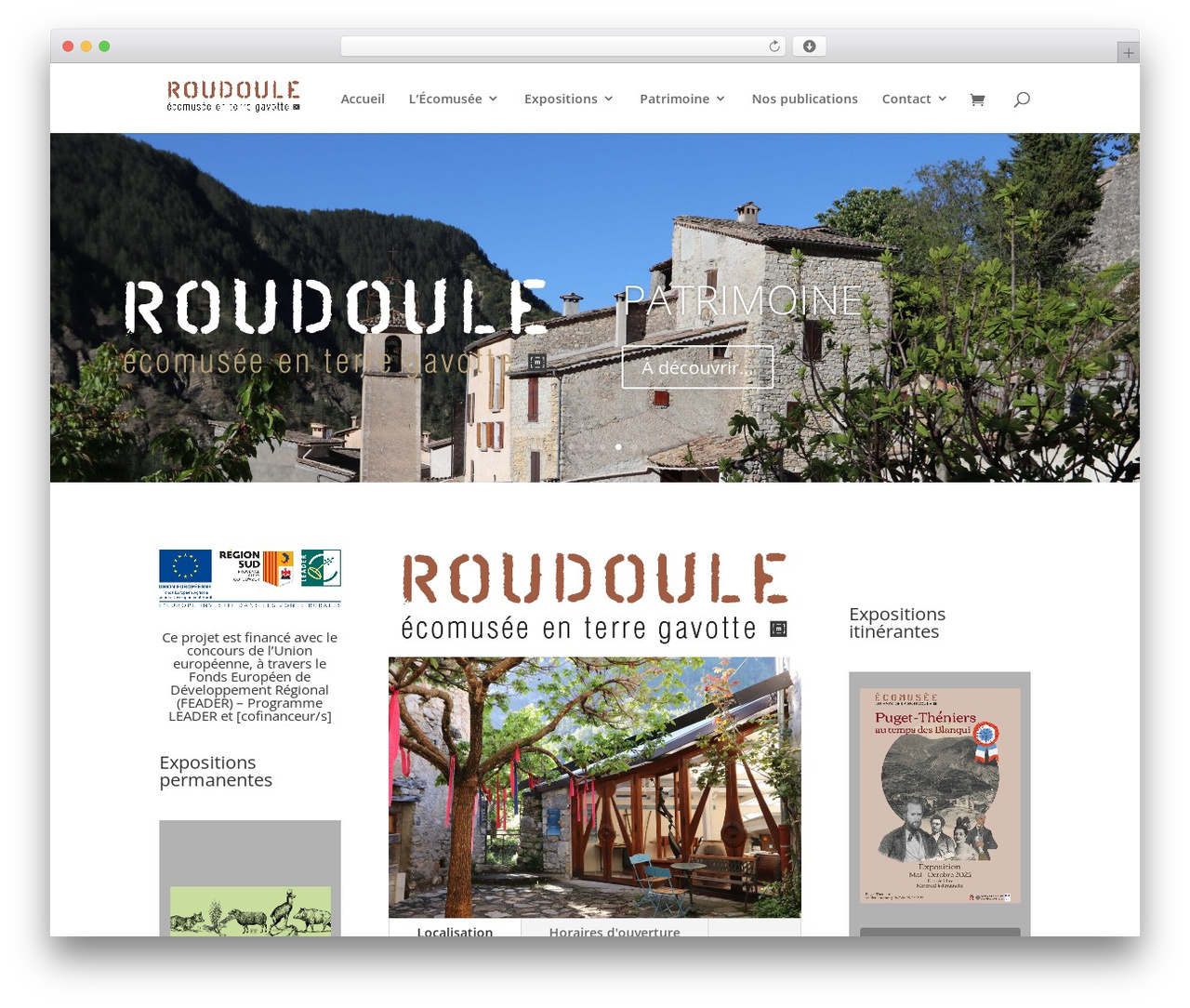 Divi WordPress theme - roudoule.com