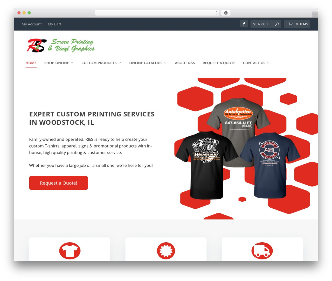 Extra WordPress theme - randsonline.com