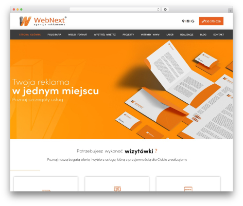 Hello Elementor theme WordPress - tworzymyreklame.pl
