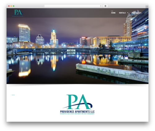 Template WordPress theme - provapartments.com