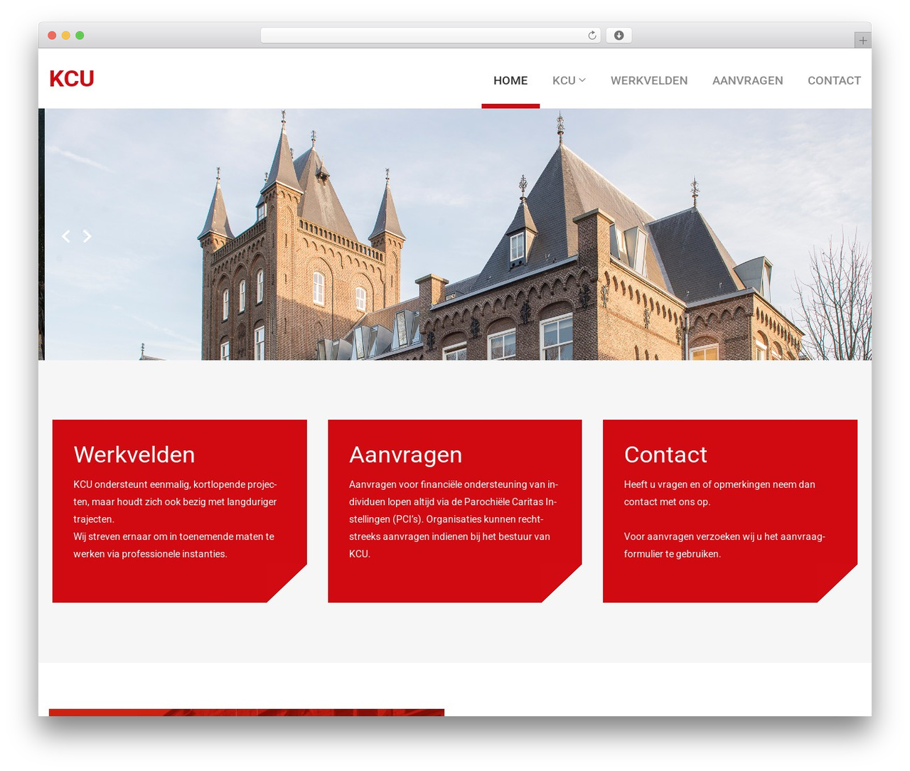 Theme WordPress Cherry Framework - kcutrecht.nl