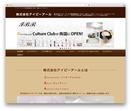 wp4 WordPress theme - ibr.tokyo