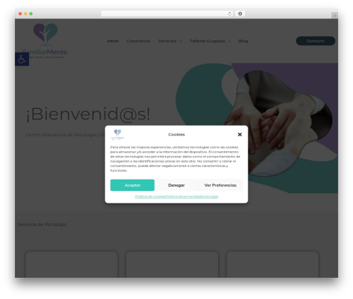 aeuroweb theme WordPress - familiarmentegranada.com
