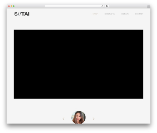 Flora WordPress website theme - shauntai.info
